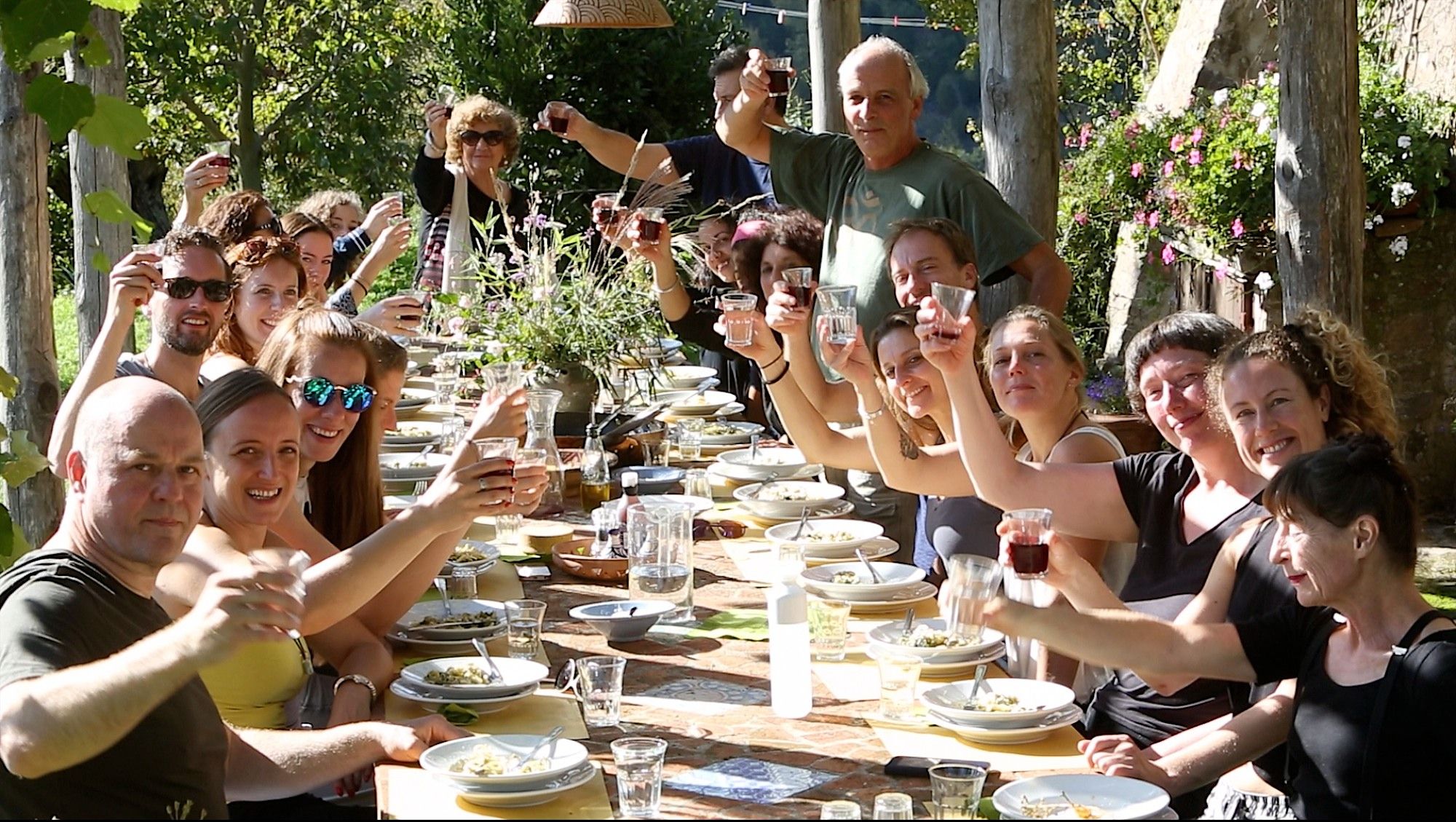 Spirituelles Retreat in der Toskana inklusive Yoga, Natur, Meditation und guter Gesellschaft plus Vollpension und tolle Unterkunft in Podere di Maggio Santa Fiora
